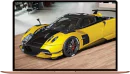 Macbook with Pagani on screen